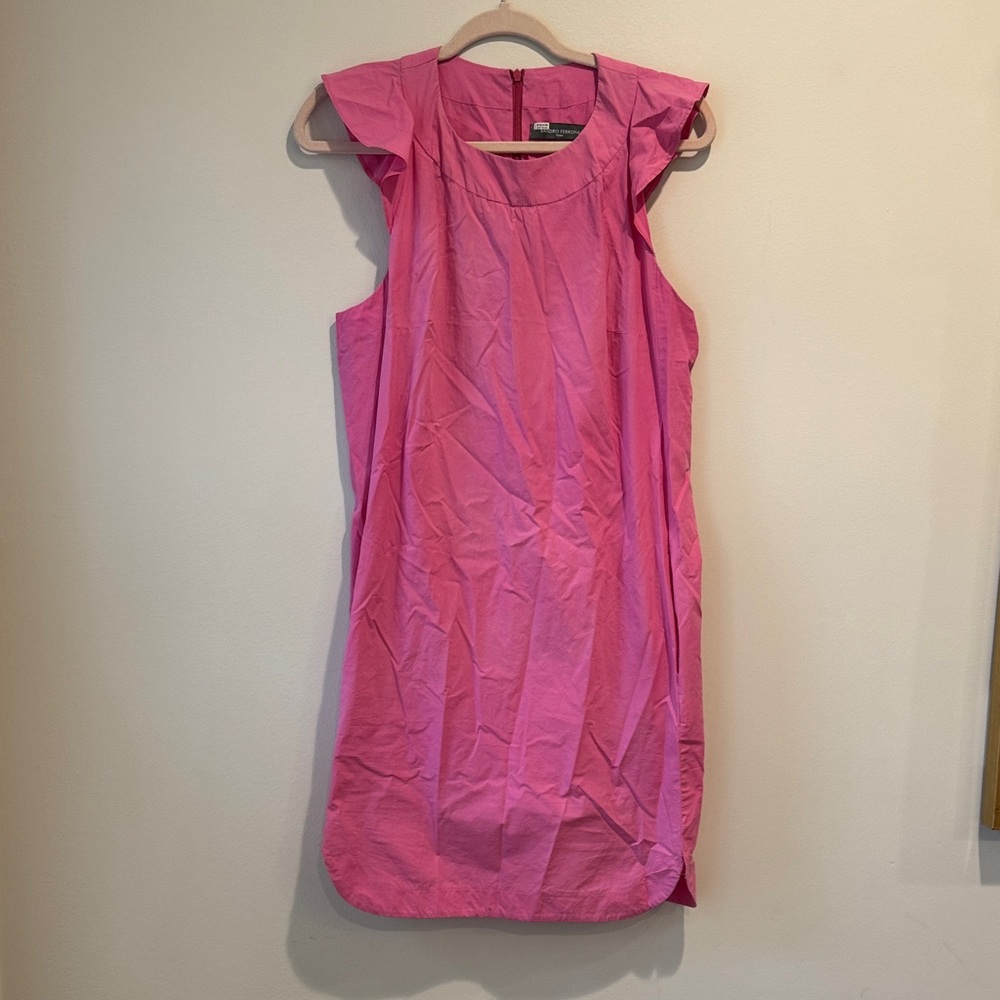 Sandro Ferrone Pink Sleeveless Dress